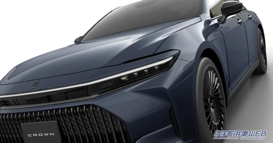 |トヨタ新型「クラウンセダン」は後輪駆動(FR)と判明! ハイブリッドと燃料電池自動車の2つのパワートレーン搭載で2023年秋頃発売へ!!