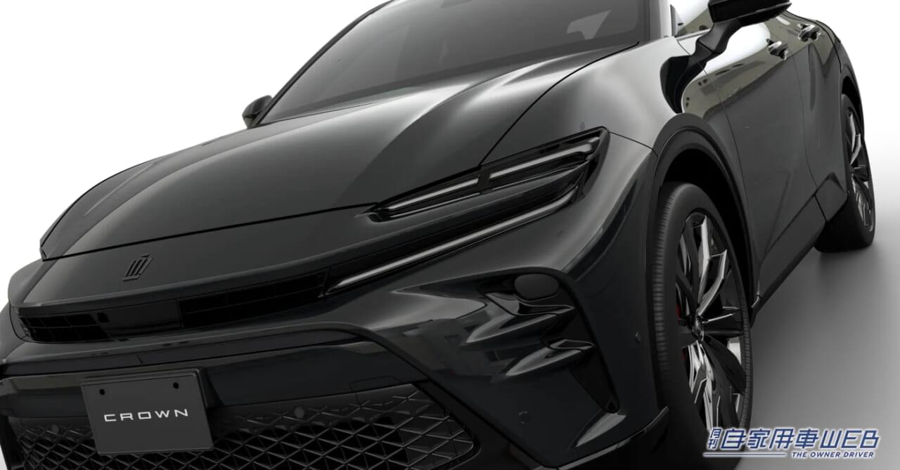 |トヨタ新型「クラウンスポーツ」追加情報。HEVとPHEV搭載で21インチタイヤを採用。ボディカラーは全11色をラインナップ