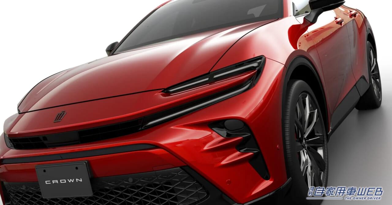 |トヨタ新型「クラウンスポーツ」追加情報。HEVとPHEV搭載で21インチタイヤを採用。ボディカラーは全11色をラインナップ
