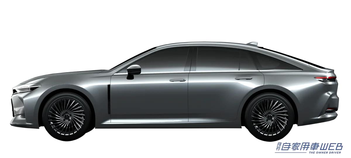 |トヨタ新型「クラウンセダン」は後輪駆動(FR)と判明! ハイブリッドと燃料電池自動車の2つのパワートレーン搭載で2023年秋頃発売へ!!