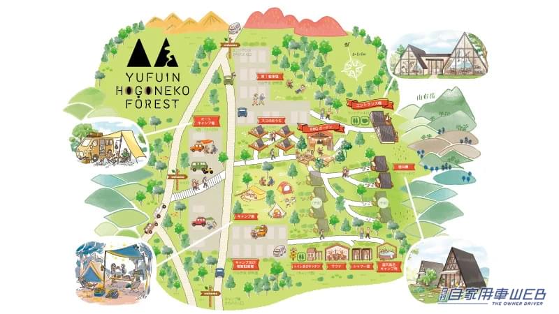 |ネコが主役のテーマパーク「YUFUIN HOGONEKO FOREST」が湯布院に!オープンは2023年秋