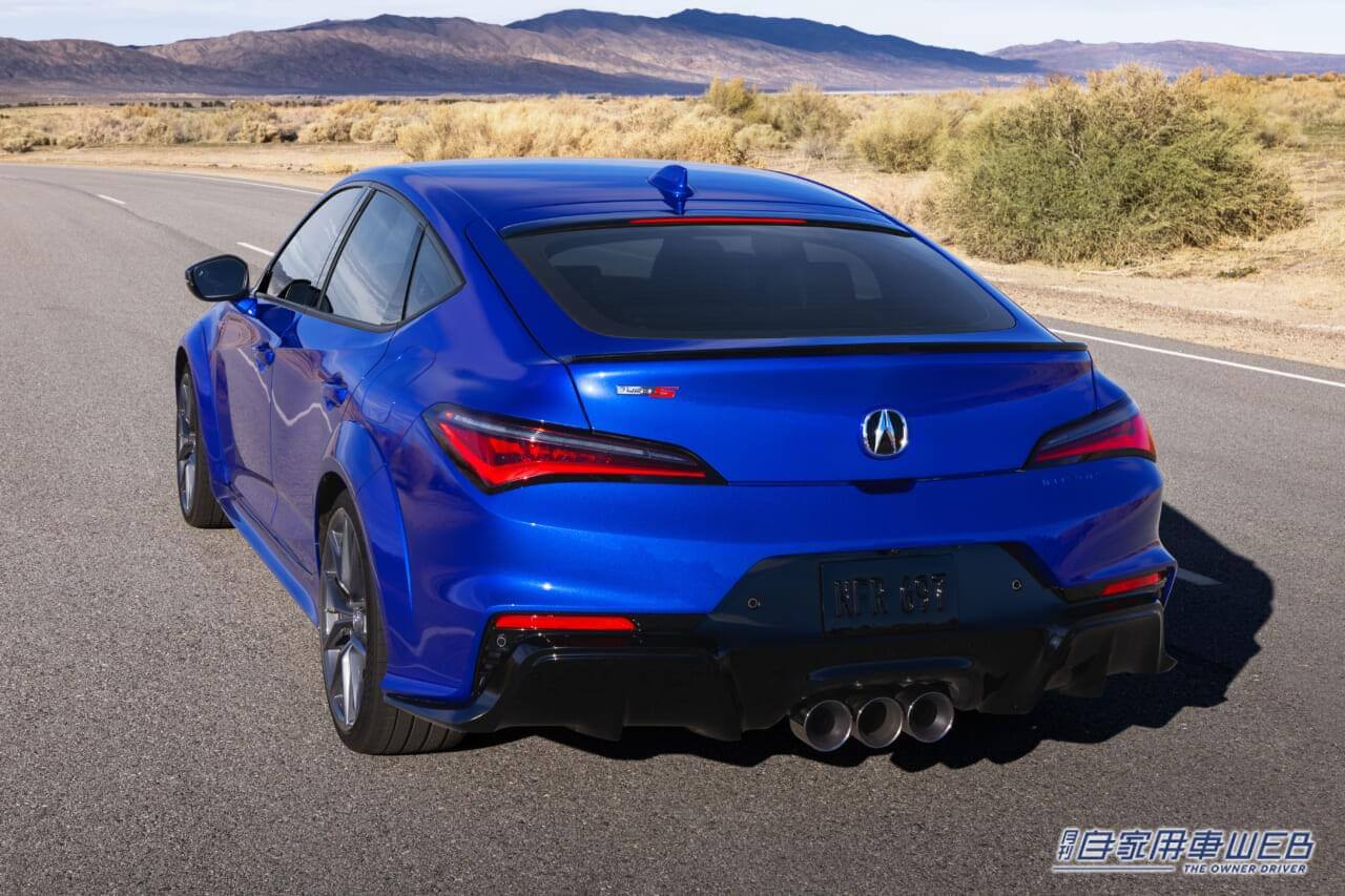 |320馬力アキュラ「インテグラ タイプS」価格は約685万円。初回生産分は5月11日より予約受付開始