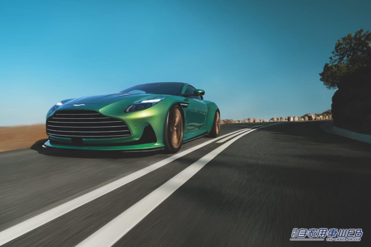 |世界初のスーパーツアラーが誕生!アストンマーティン、V8ツインターボ搭載の新型DB12がデビュー!