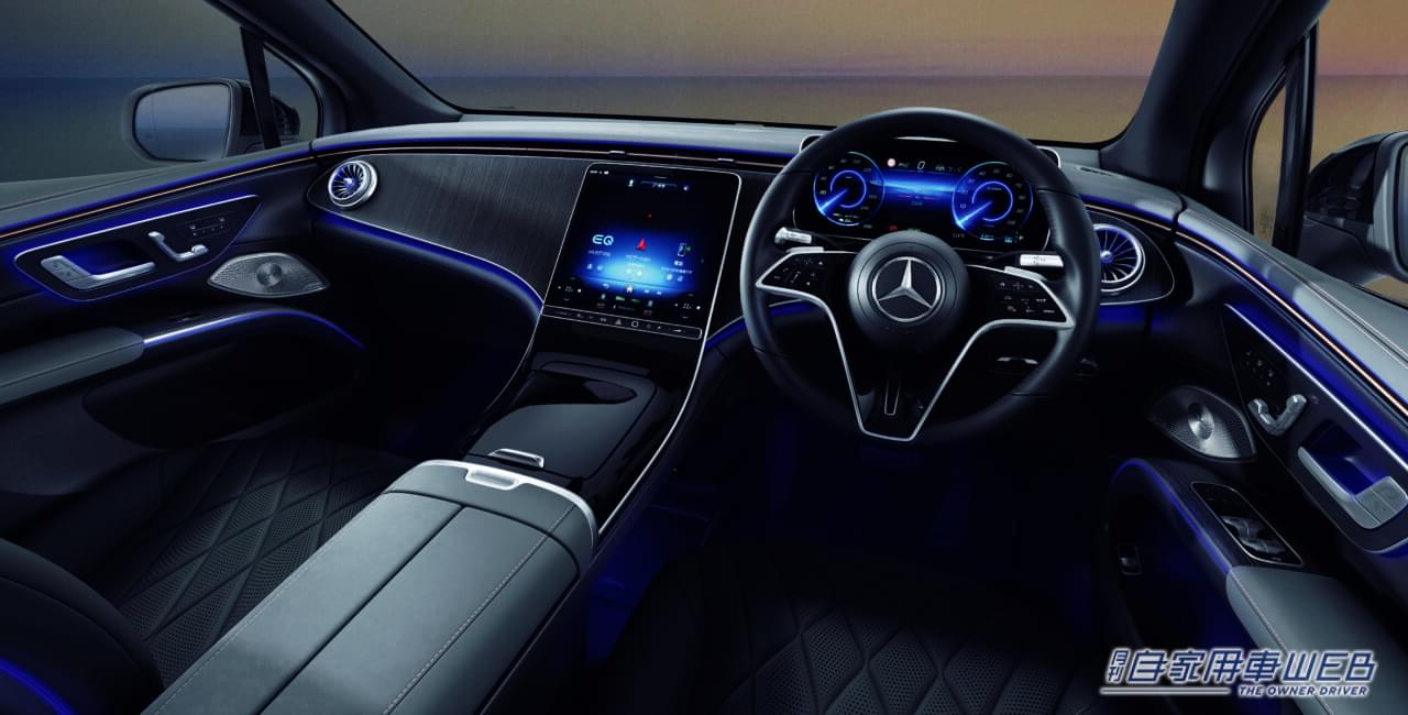 |メルセデス・ベンツのSUV電気自動車「EQS SUV」が販売開始! 7人乗りでも快適な空間が魅力