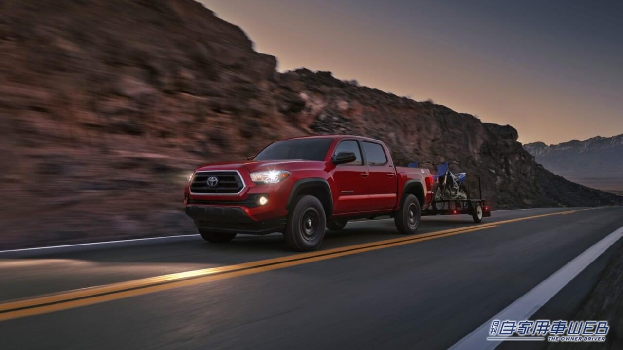 |米国トヨタ、ピックアップトラック新型「タコマ」に6速マニュアルトランスミッション搭載をアナウンス