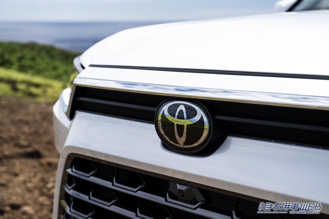 |米国トヨタの新型3列シートSUV「グランドハイランダー」。2023年夏に発売開始。602万円から