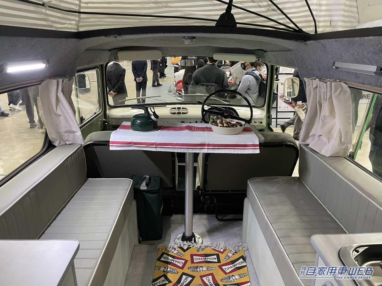 |ベッドフォード CAのキャンピングカー! クラシックカーとしての高い希少性が自慢