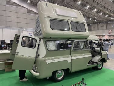 ベッドフォード CAのキャンピングカー! クラシックカーとしての高い希少性が自慢