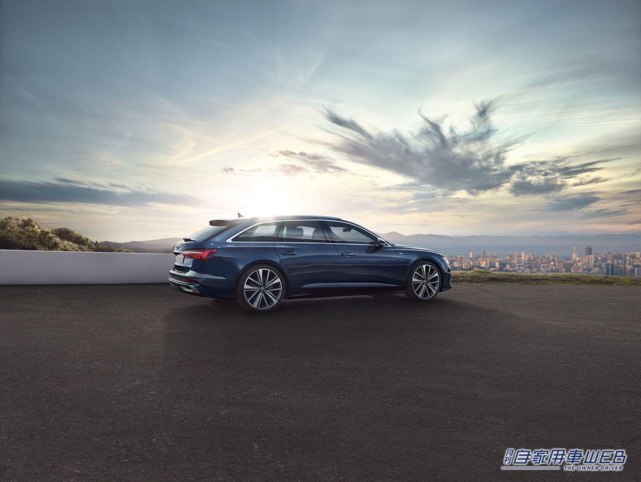 |欧州でアウディA6/A7のアップデートモデルが登場。ラジエーターグリルのデザインを変更