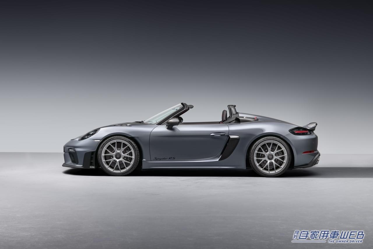 |ポルシェ新型718スパイダーRSが販売開始! ミッドエンジンファミリーの頂点