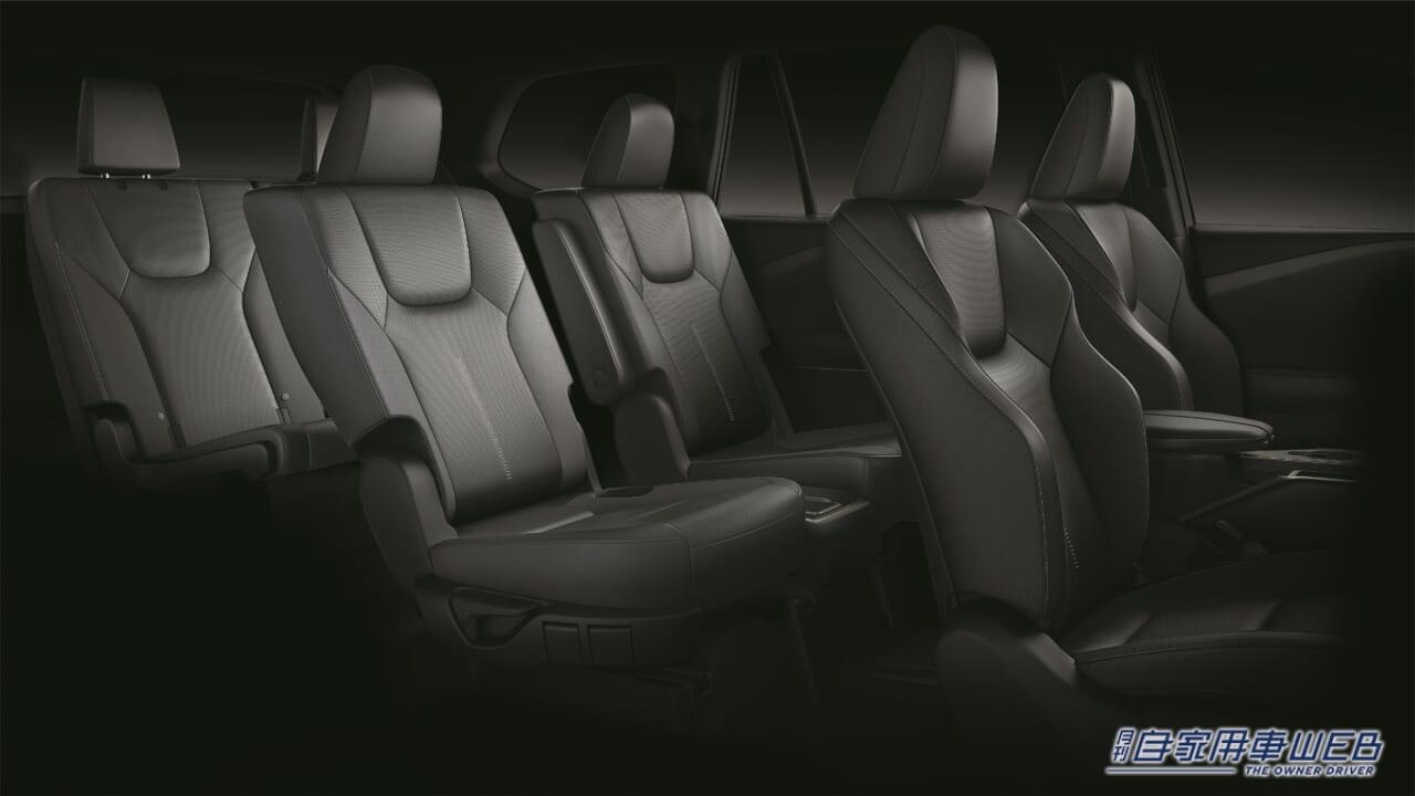 |6月8日デビュー決定、レクサス新型3列シートSUV「TX」。ティザー第2弾はインテリア画像を公開