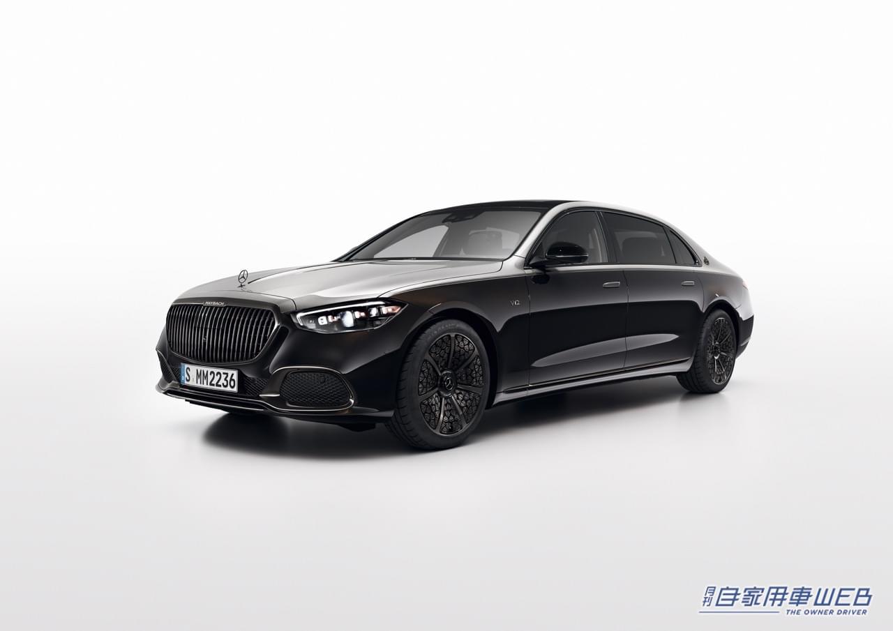 |メルセデス・マイバッハに、精緻でダークなモチーフで高めたナイトシリーズ・パッケージを追加