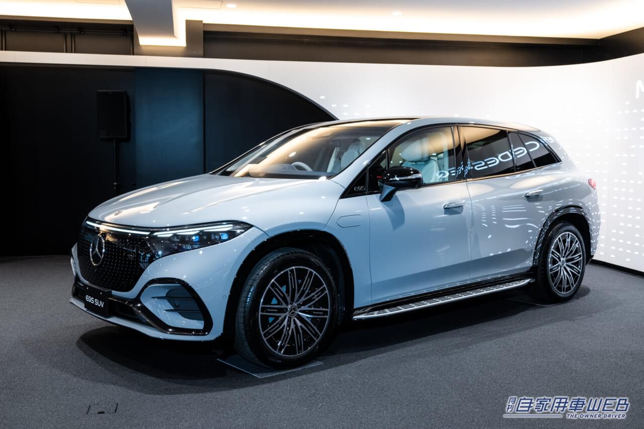 |メルセデス・ベンツのSUV電気自動車「EQS SUV」が販売開始! 7人乗りでも快適な空間が魅力