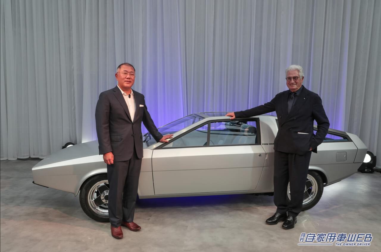 |近未来的レトロカー「ポニークーペコンセプト」をヒョンデが復刻!