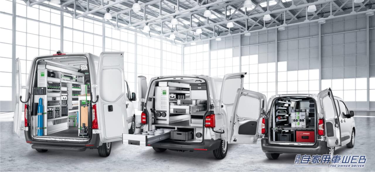 |動く工具箱! 自転車整備ルームにカスタムしたデュカトをトイファクトリーが発表!「bott社」日本総代理店としての本格始動を記念して