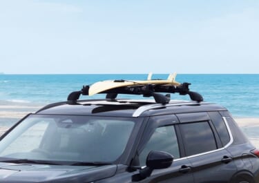 専用設計だから使いやすい! サーフボード専用キャリア「EM49」は盗難対策もバッチリ