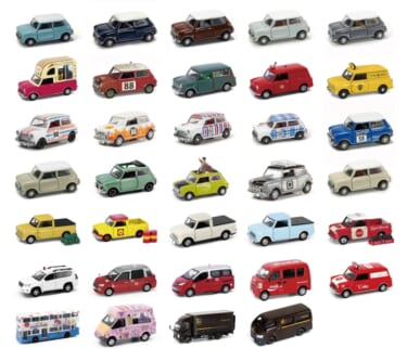 フェイスのミニチュアシリーズにTINY製ミニカーのミニクーパーが仲間入り!