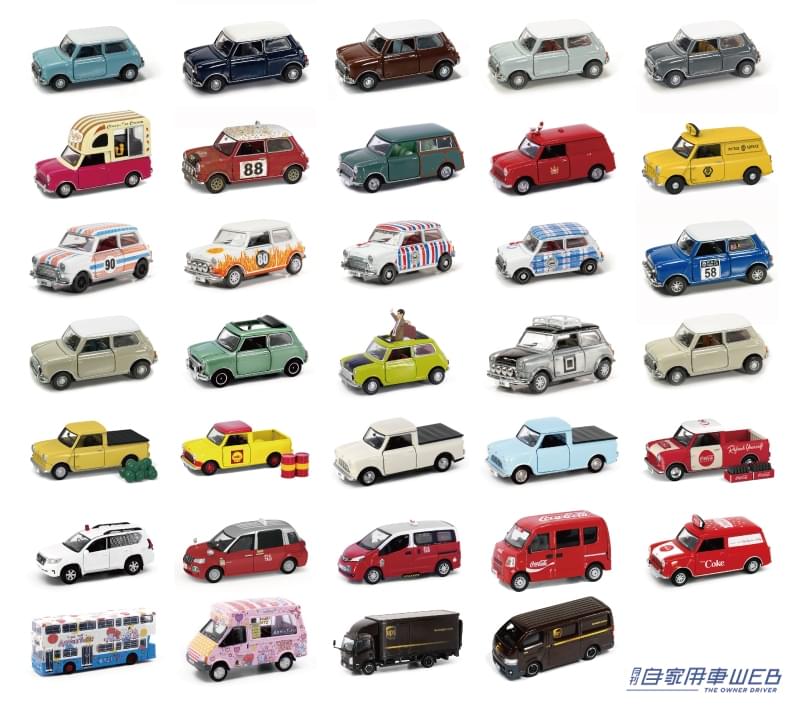 |フェイスのミニチュアシリーズにTINY製ミニカーのミニクーパーが仲間入り!