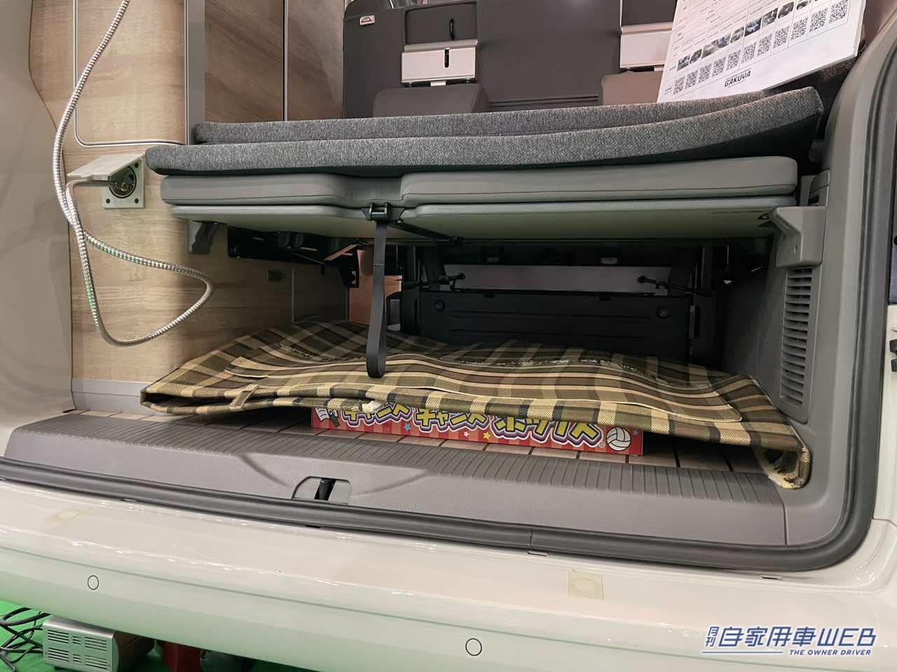 |フォルクスワーゲン トランスポーター(T6.1)のキャンパー! 広々スペースはシンプルで使いやすい