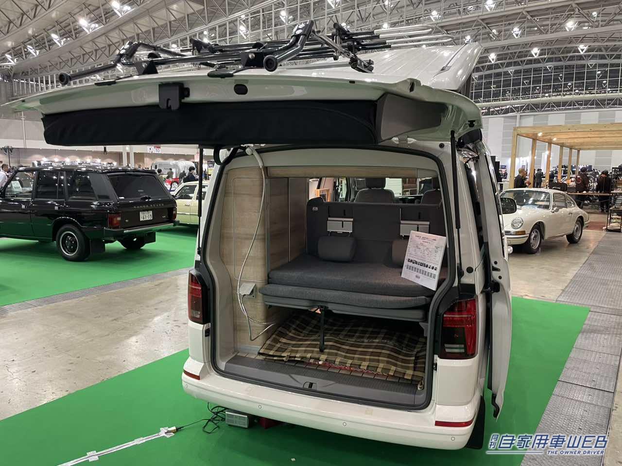 |フォルクスワーゲン トランスポーター(T6.1)のキャンパー! 広々スペースはシンプルで使いやすい