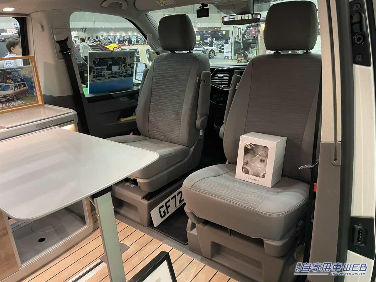 |フォルクスワーゲン トランスポーター(T6.1)のキャンパー! 広々スペースはシンプルで使いやすい