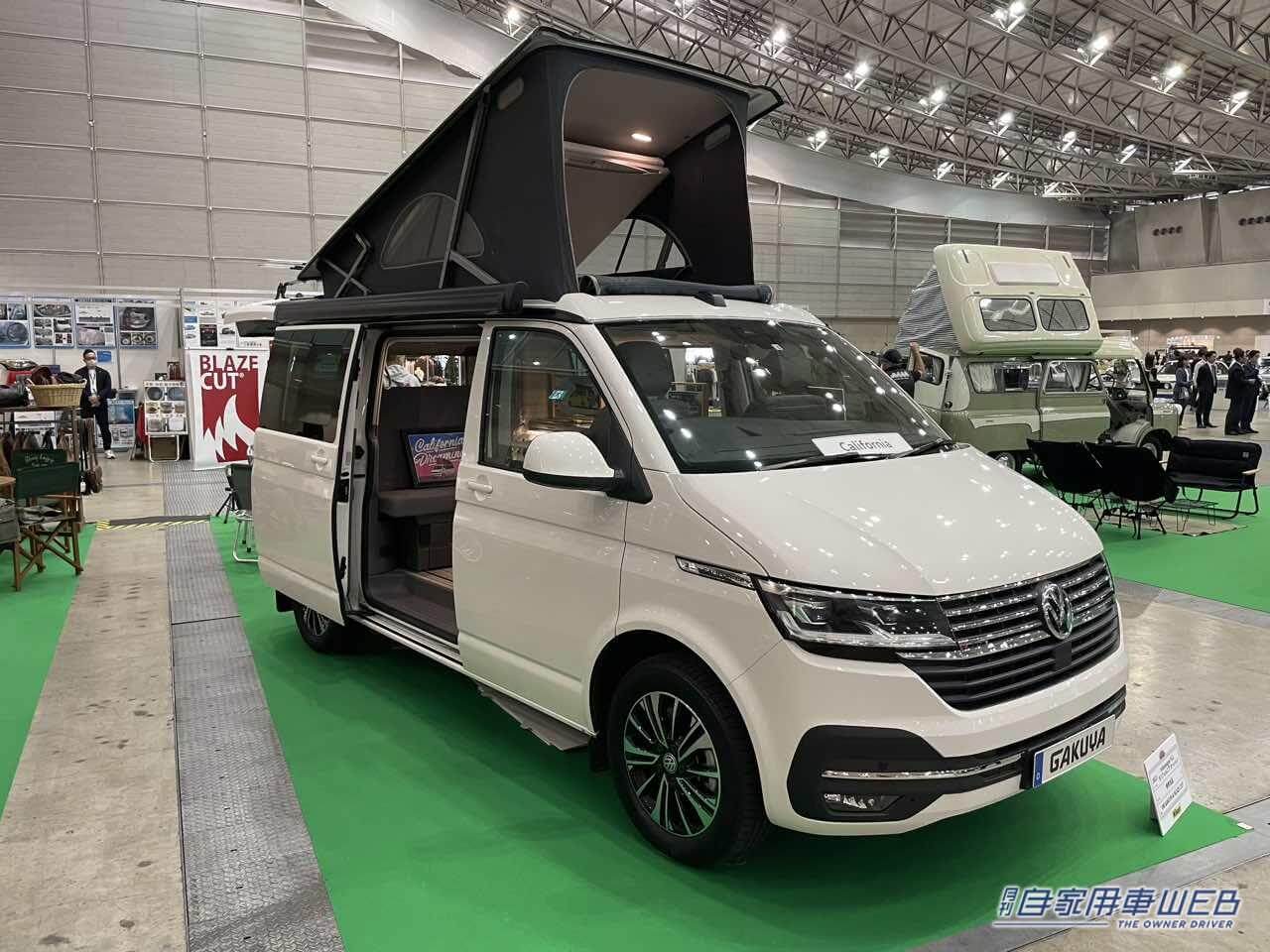 |フォルクスワーゲン トランスポーター(T6.1)のキャンパー! 広々スペースはシンプルで使いやすい