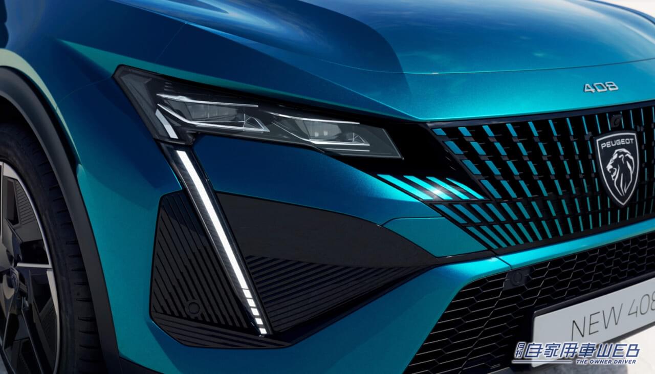 |独創的なファストバックスタイル! ライオンエンブレム&大型フレームレスグリルが目を引くNEW PEUGEOT 408が発売!