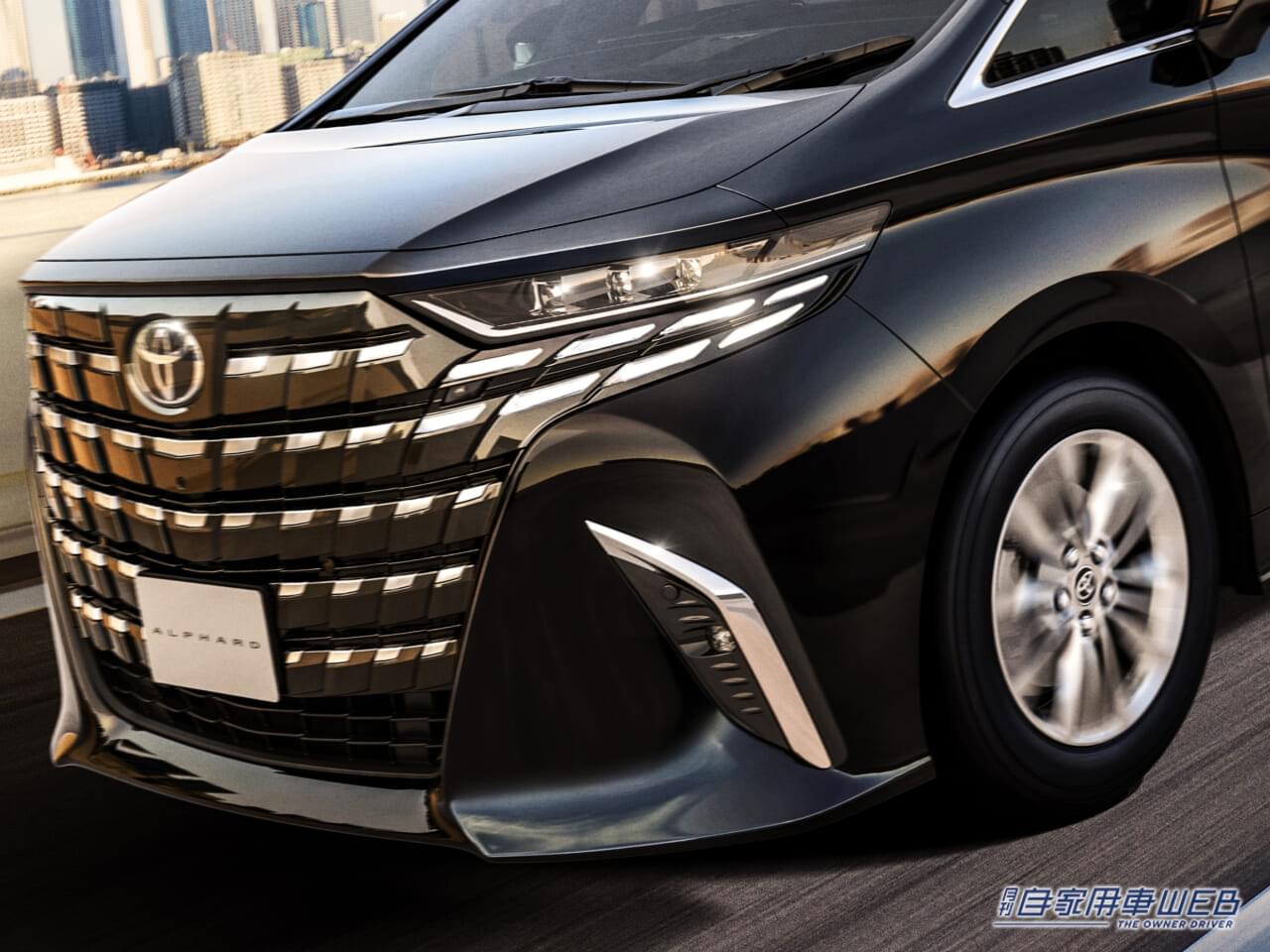 |トヨタ新型「アルファード」/「ヴェルファイア」に横浜ゴムの「ADVAN V03」を新車装着