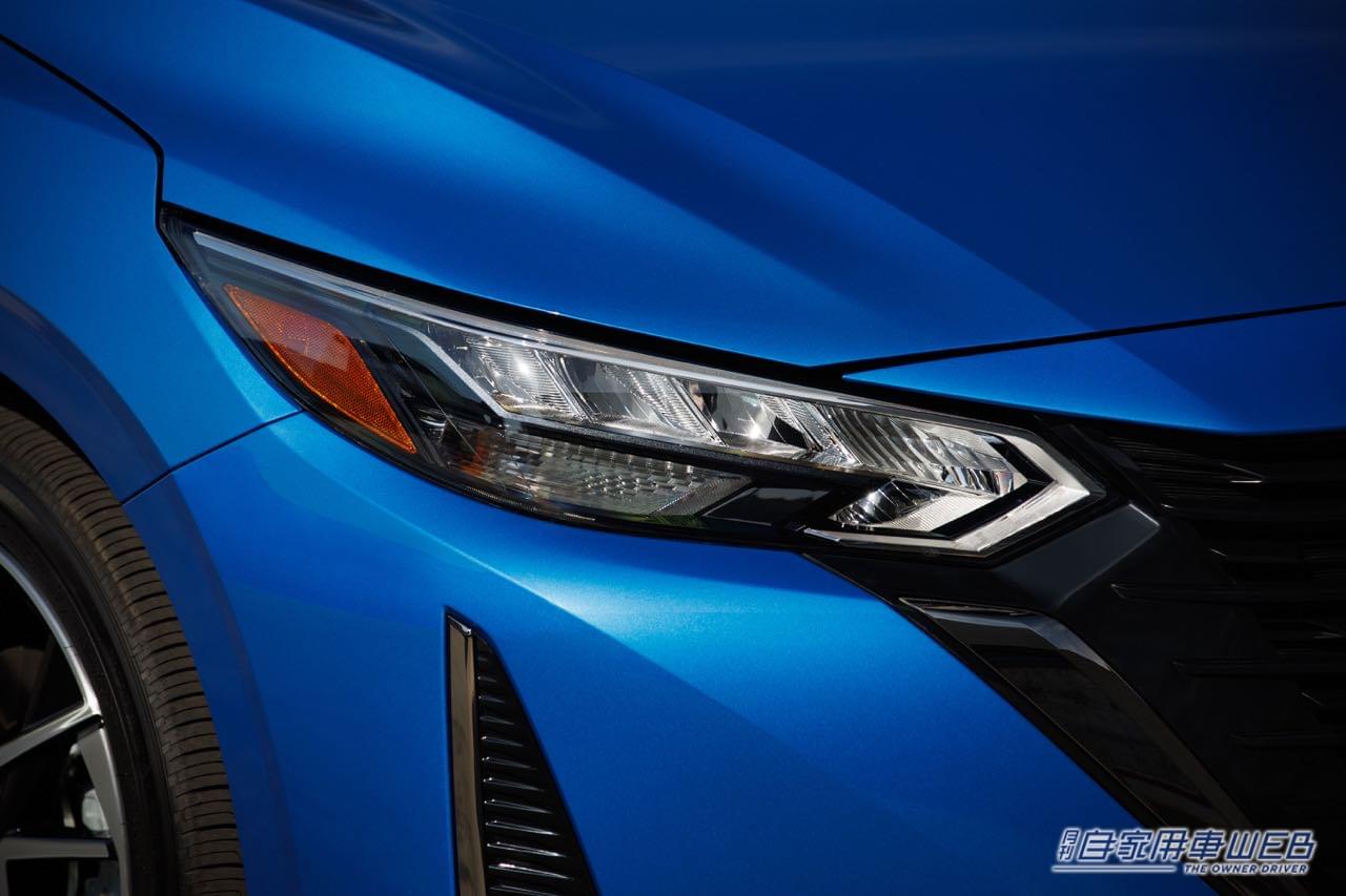 |米国日産「セントラ」2024年モデルを発表。新しいフロントマスクでスタイリングを強化