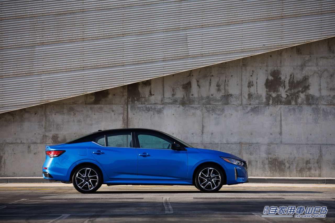 |米国日産「セントラ」2024年モデルを発表。新しいフロントマスクでスタイリングを強化