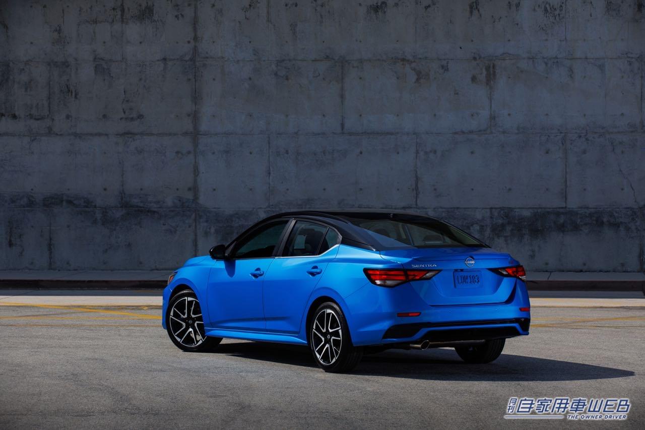 |米国日産「セントラ」2024年モデルを発表。新しいフロントマスクでスタイリングを強化