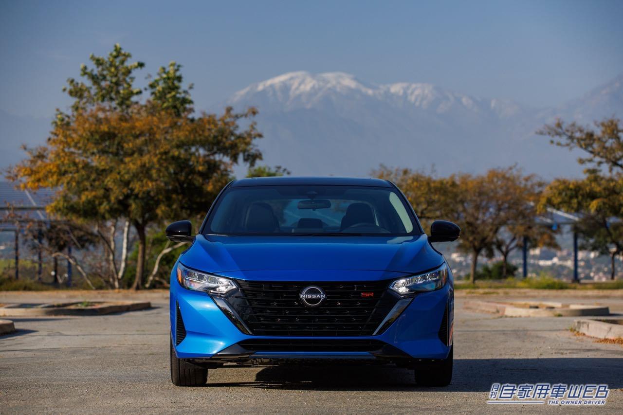 |米国日産「セントラ」2024年モデルを発表。新しいフロントマスクでスタイリングを強化