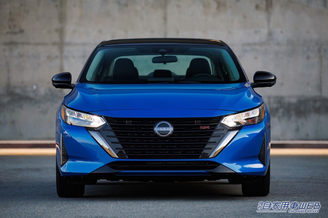 |米国日産「セントラ」2024年モデルを発表。新しいフロントマスクでスタイリングを強化