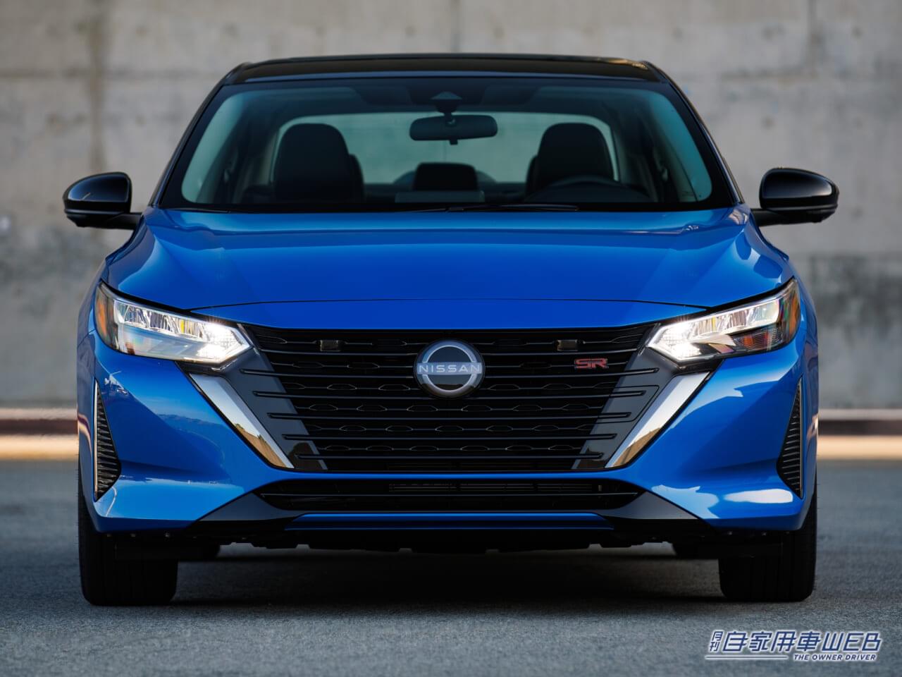 |米国日産「セントラ」2024年モデルを発表。新しいフロントマスクでスタイリングを強化