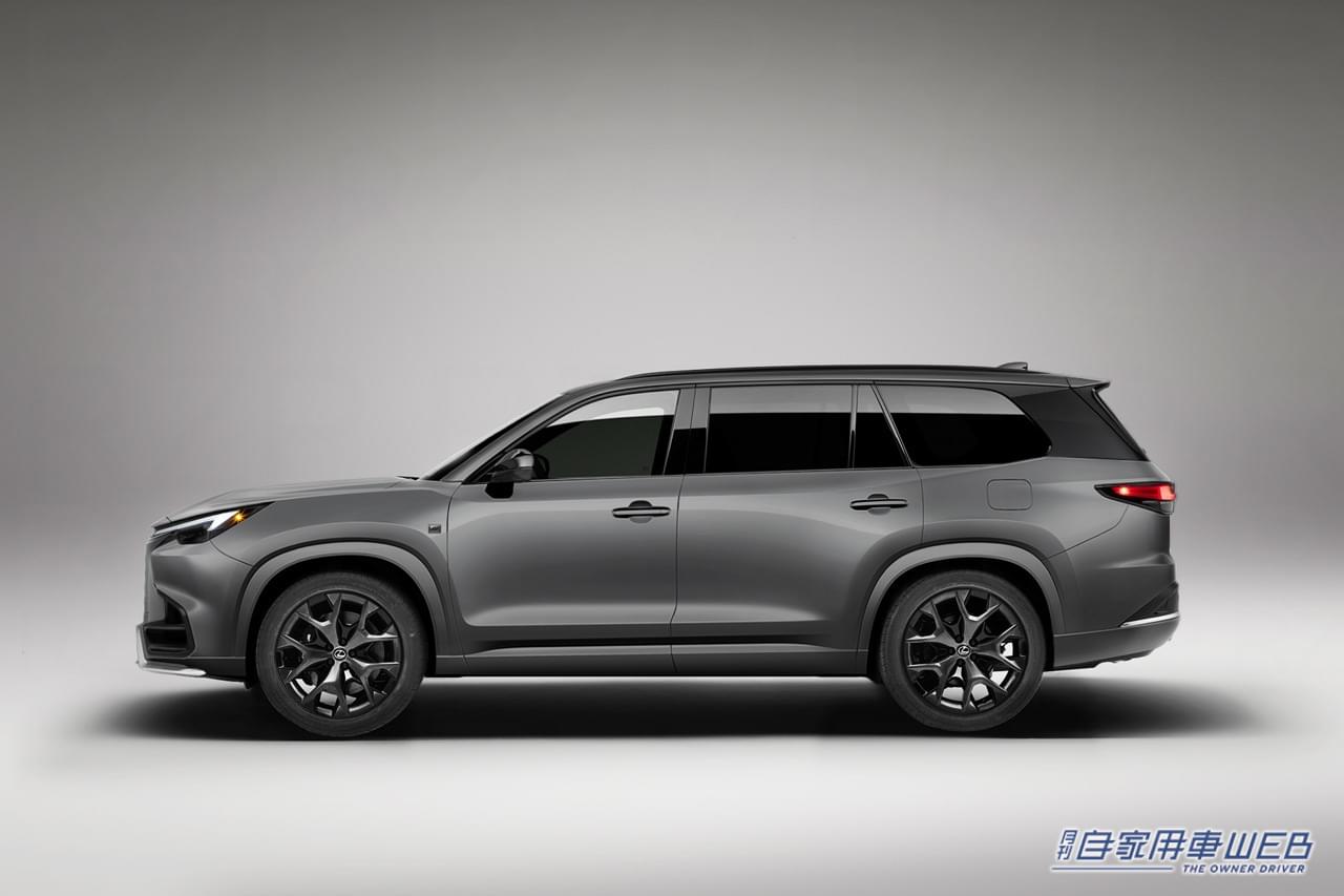 |北米専用3列シートSUVレクサス新型「TX」登場。新開発3.5LV6採用のプラグインハイブリッドを搭載