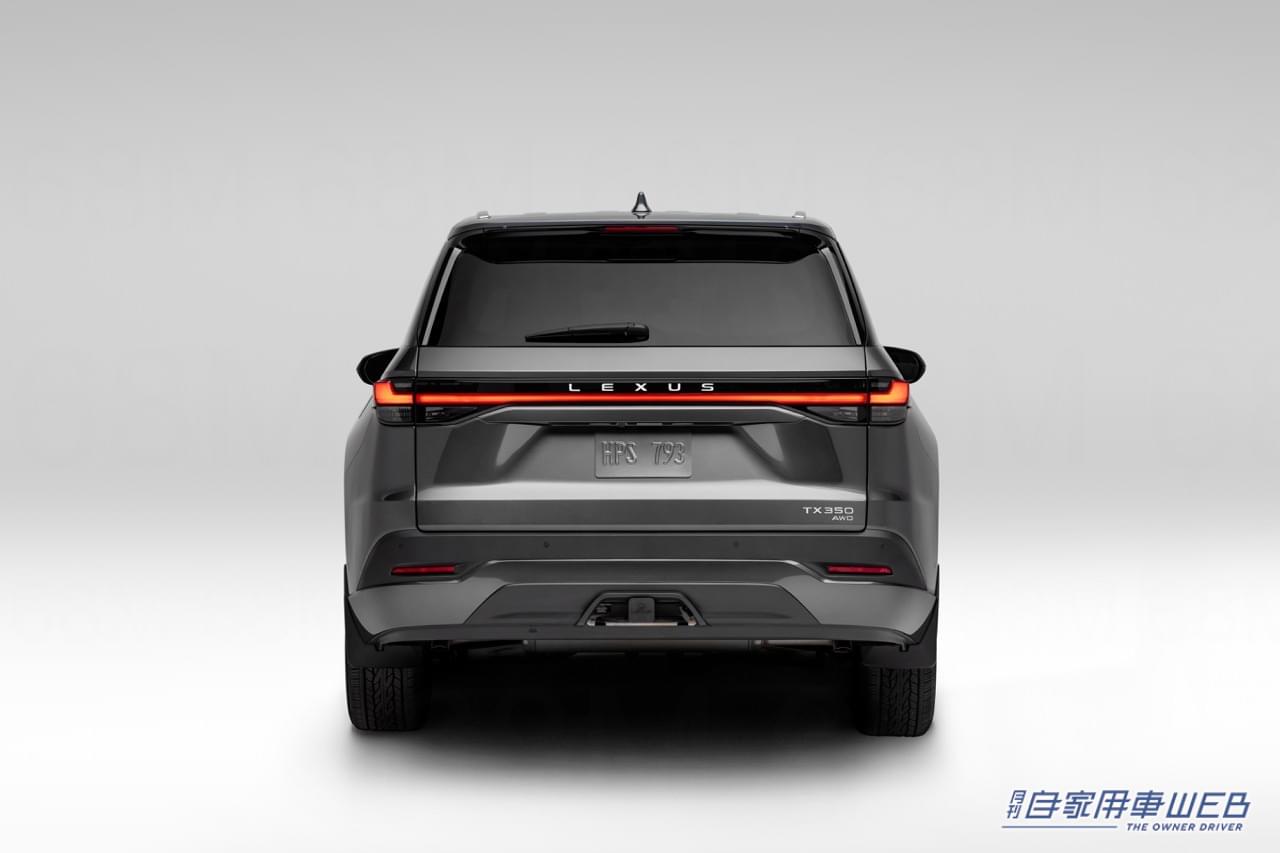 |北米専用3列シートSUVレクサス新型「TX」登場。新開発3.5LV6採用のプラグインハイブリッドを搭載