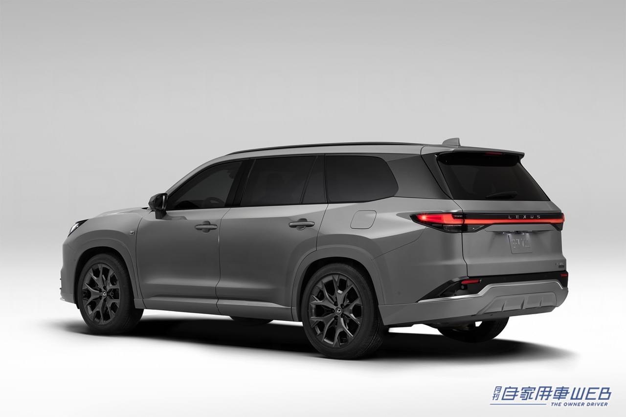 |北米専用3列シートSUVレクサス新型「TX」登場。新開発3.5LV6採用のプラグインハイブリッドを搭載