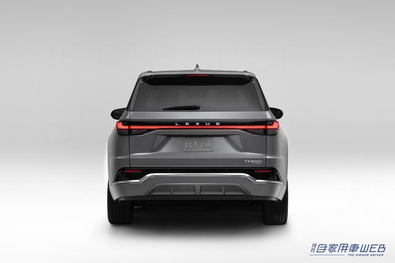 |北米専用3列シートSUVレクサス新型「TX」登場。新開発3.5LV6採用のプラグインハイブリッドを搭載