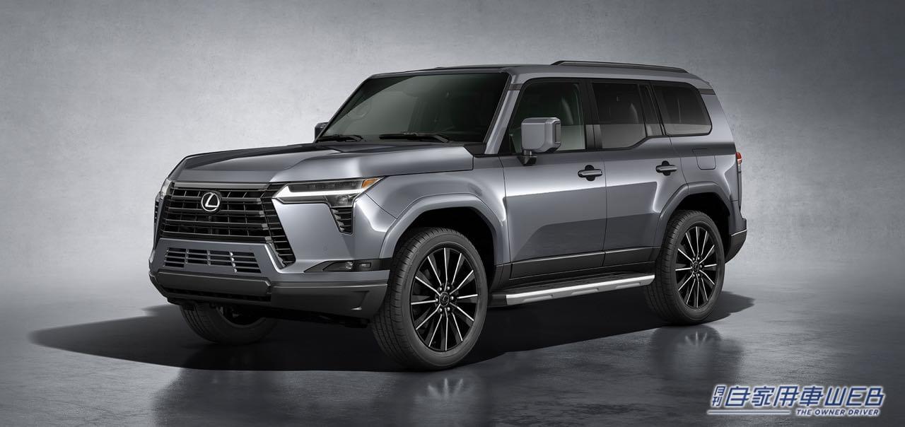 |新世代プレミアムオフローダー激誕!! レクサス新型「GX」。3.5LV6ツインターボ&2.4LターボHEV搭載