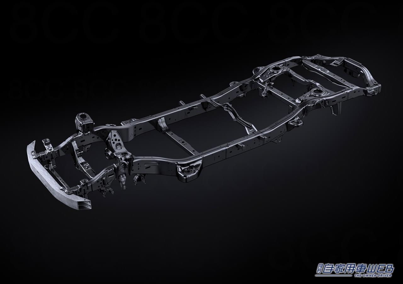 |次期「ランドクルーザープラド」も採用か!? レクサス新型「GX」の鍛え上げられたボディオンフレーム