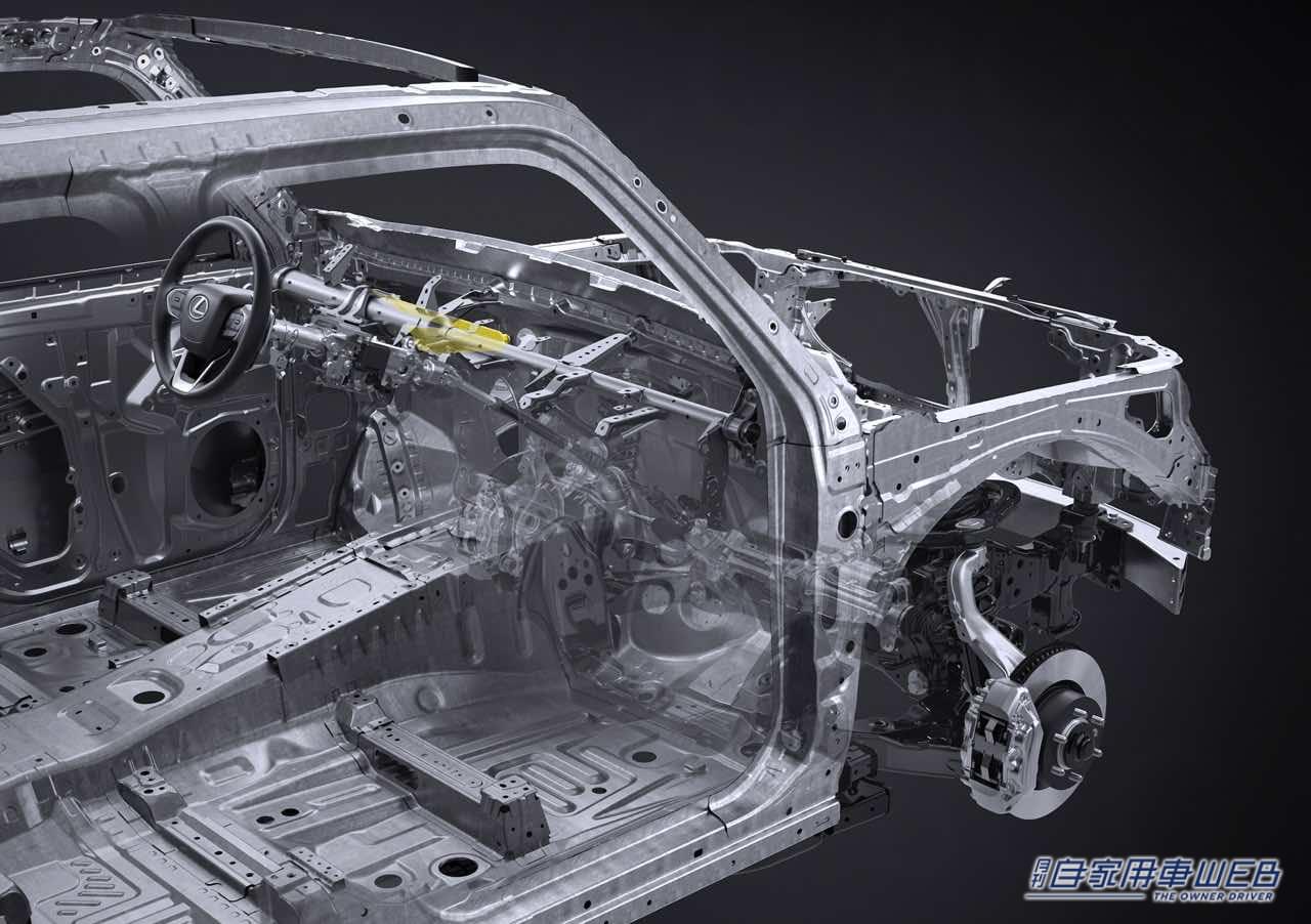 |次期「ランドクルーザープラド」も採用か!? レクサス新型「GX」の鍛え上げられたボディオンフレーム