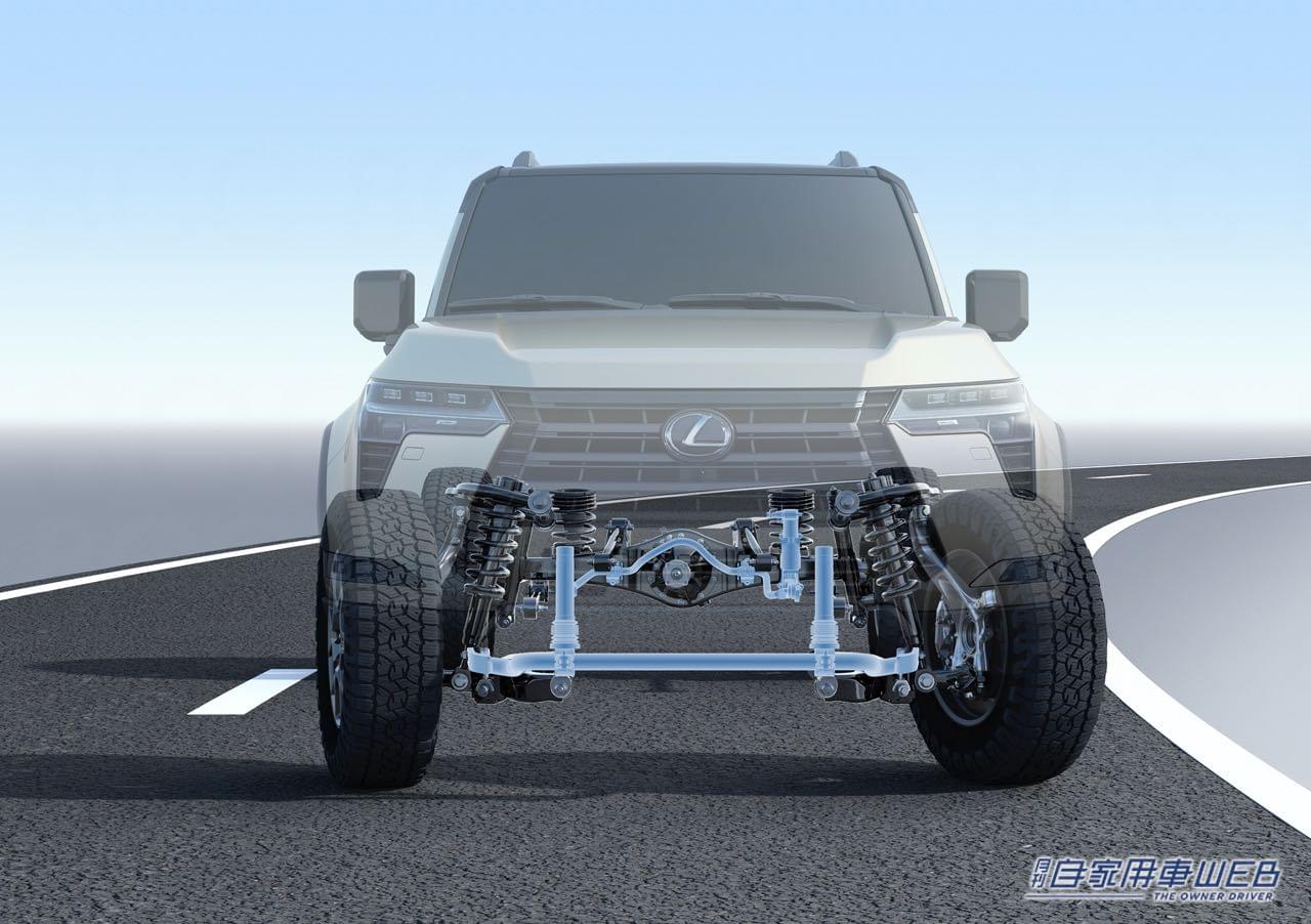 |本格プレミアムオフローダーとして走破性を高めた! レクサス新型「GX」の“OVERTRAIL”とは!?