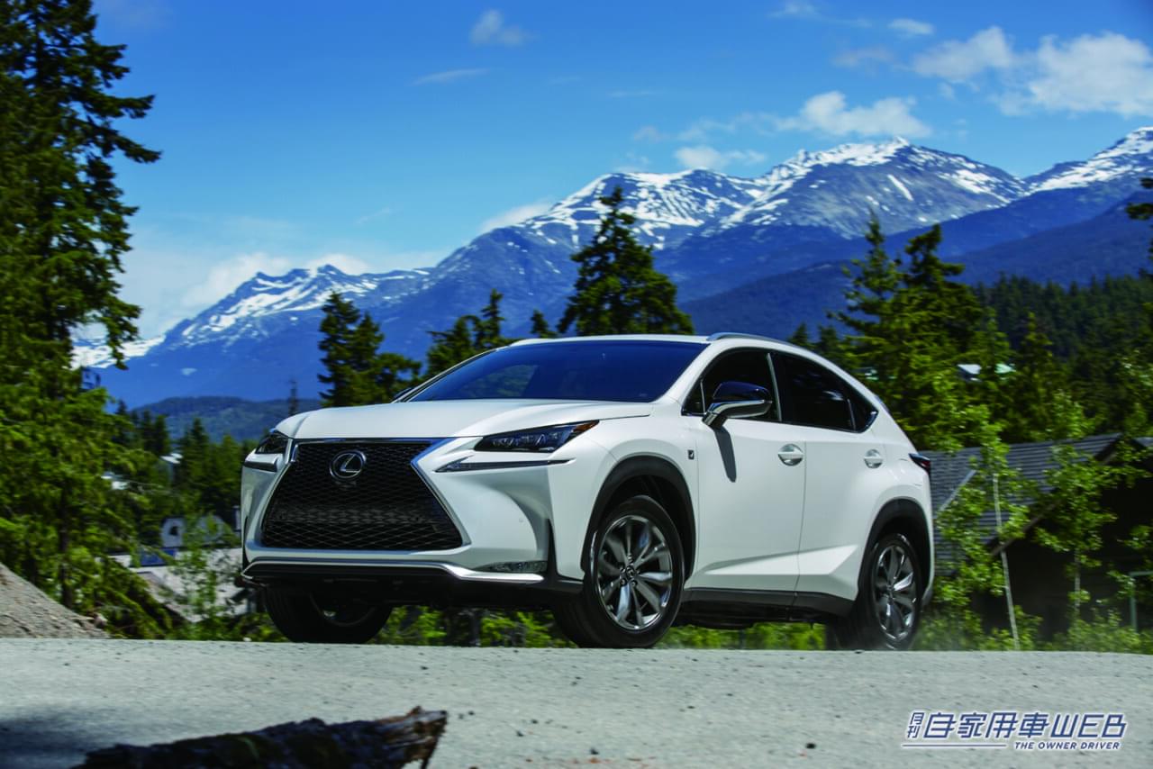 レクサス NX200(2015)|海外メーカーに衝撃を与え「空前の大ヒット」を記録。レクサスを語る際に外せないモデルたちに注目。