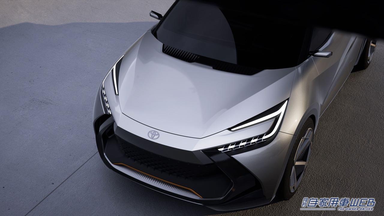 |日本時間6月26日15時にワールドプレミア。トヨタ新型「C-HR」はハンマーヘッドの斬新マスクで第二世代へ!