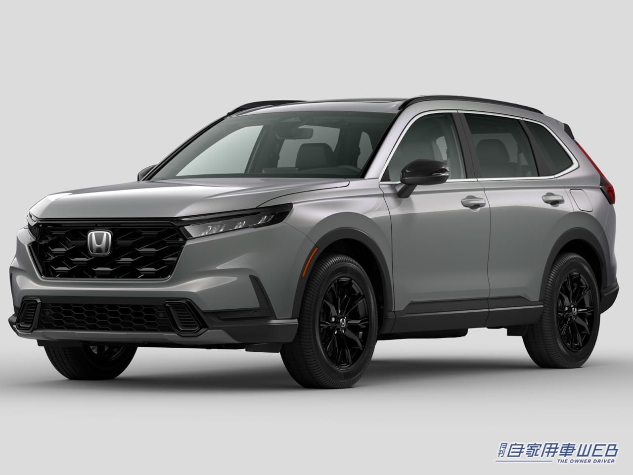 |米国ホンダが「CR-V」2024年モデルを発表。グロスブラックな外観のスポーツLを追加