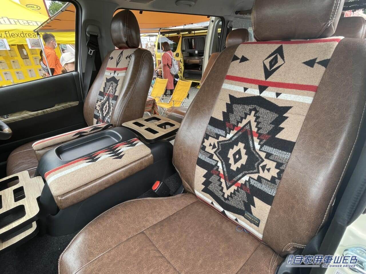 |フルフラットのスペースは250センチにも! ハイエースベースのオシャレ釣りキャンパー