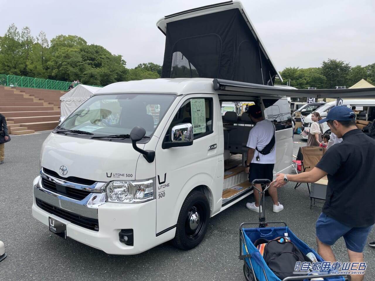 |キャンピングカー仕様のトヨタ ハイエース 王道装備を求める人は要注目!