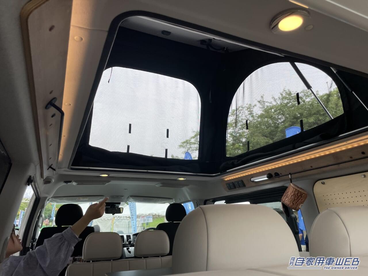 |キャンピングカー仕様のトヨタ ハイエース 王道装備を求める人は要注目!