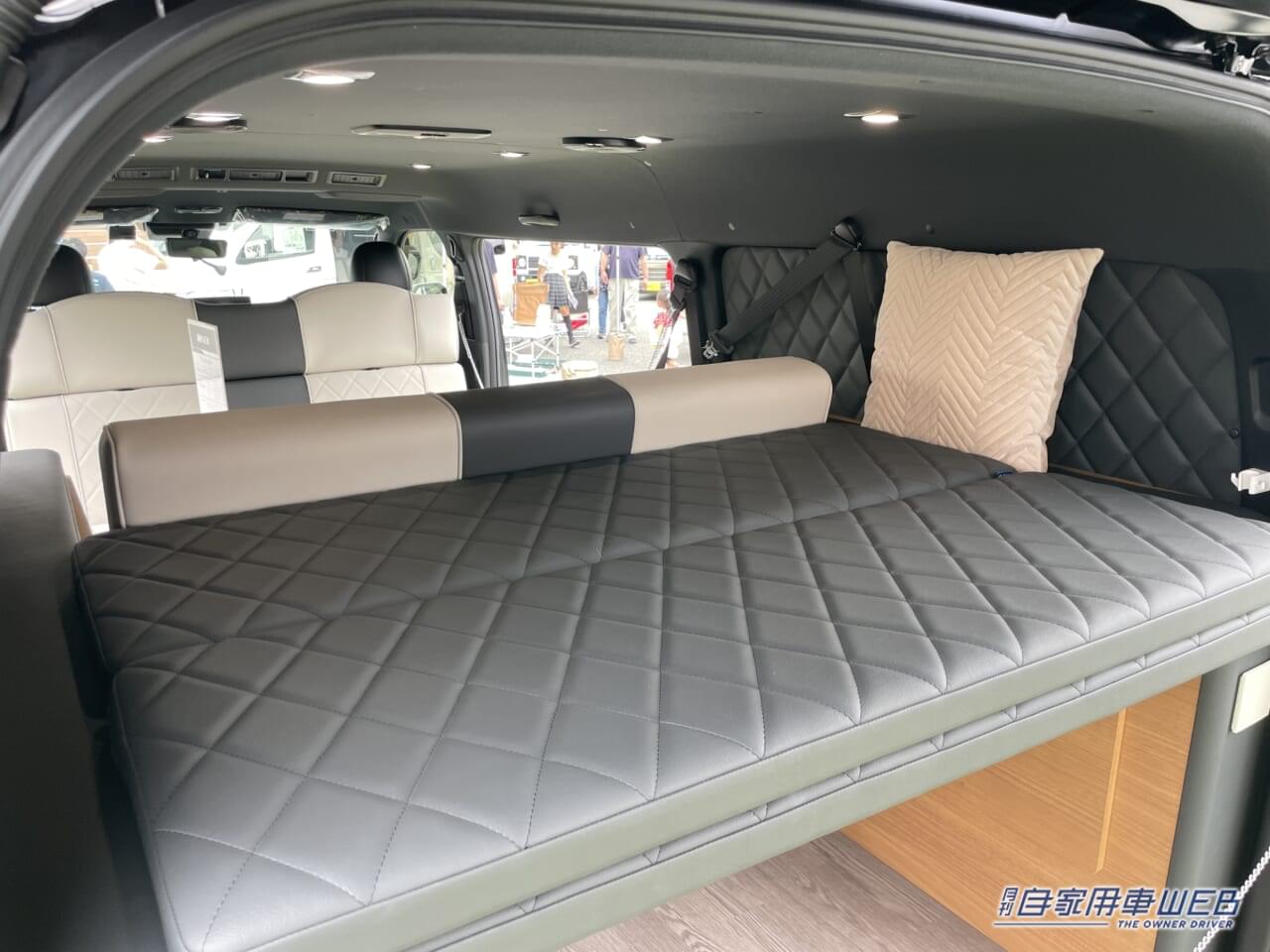 |トヨタのハイエースがVIPルームのような雰囲気に! ラグジュアリーなキャンパー「C’s NEX-WIDE」
