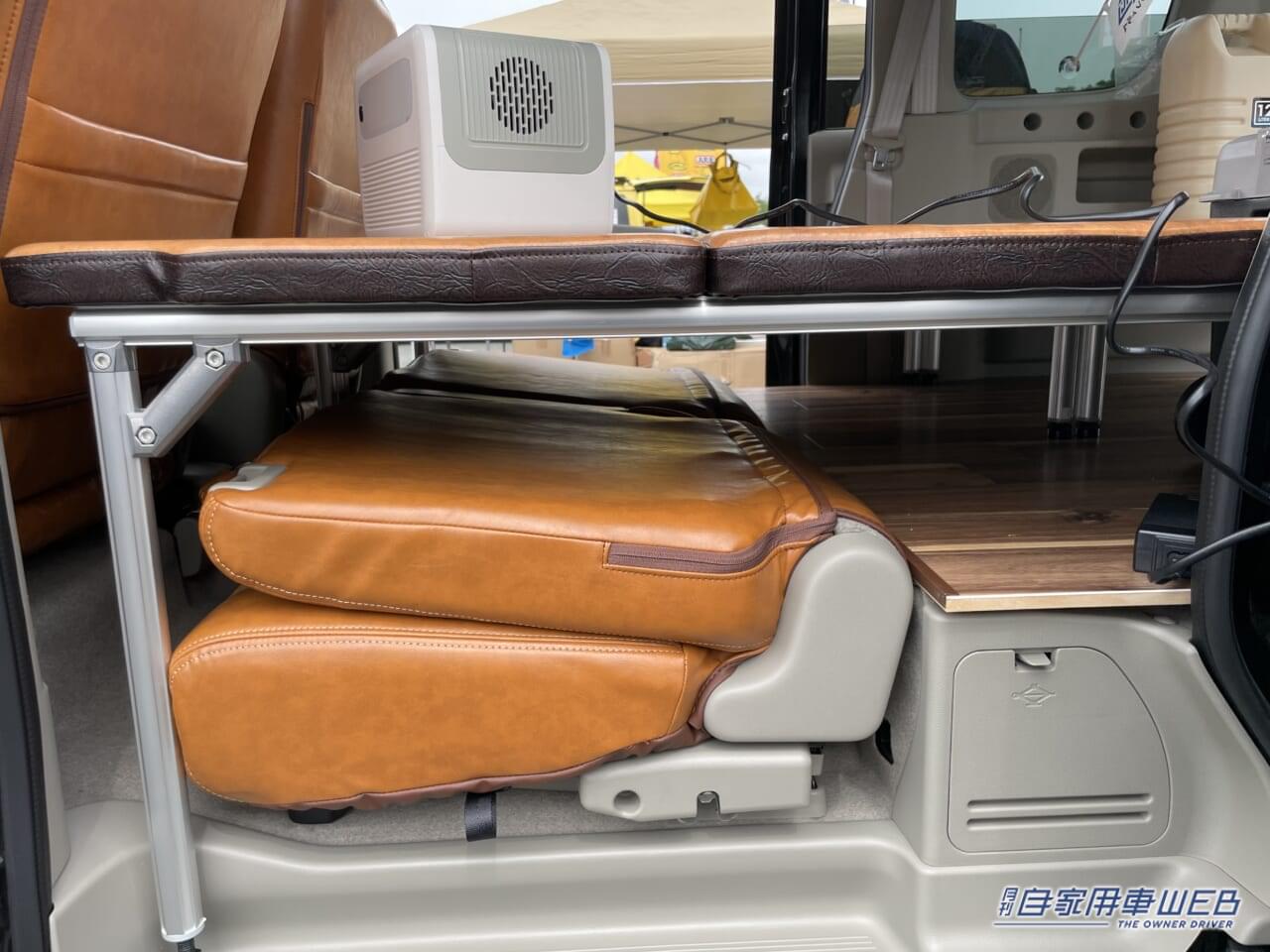 |レトロおしゃれな軽キャンパー! ブラックのスズキ エブリイをベースにこだわりカスタム